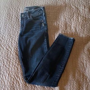 Dark wash Sliver Jeans